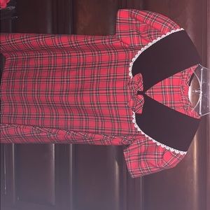 Adorable little girls Christmas dress